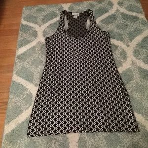 Cute silvery mini dress/cover up